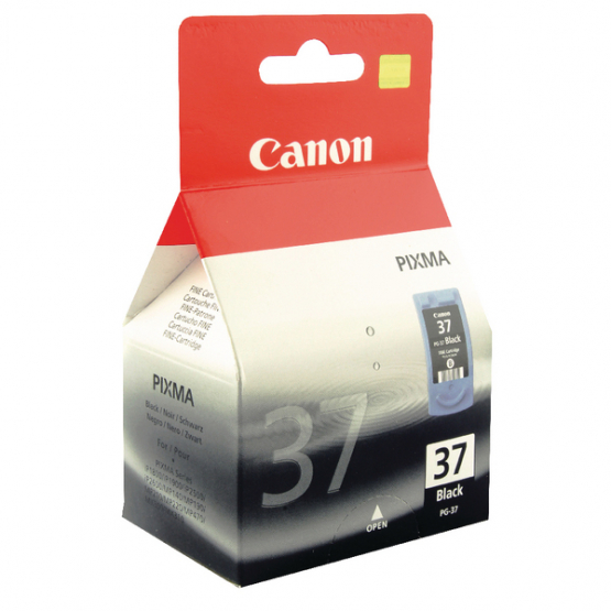 Canon PG-37 Black Ink Cartridge (2145B001) 